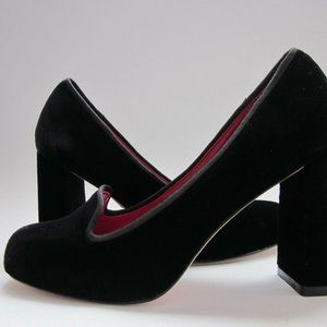 Gorgeous Cole Haan Air Morgan Velvet Pumps Black